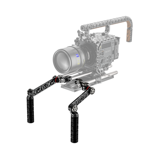 A01002, 19mm studio handgrip kit installed on camera 