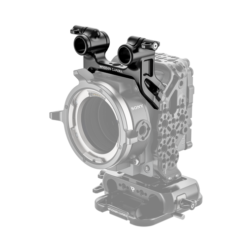 cage mount top dual rod clamp on camera